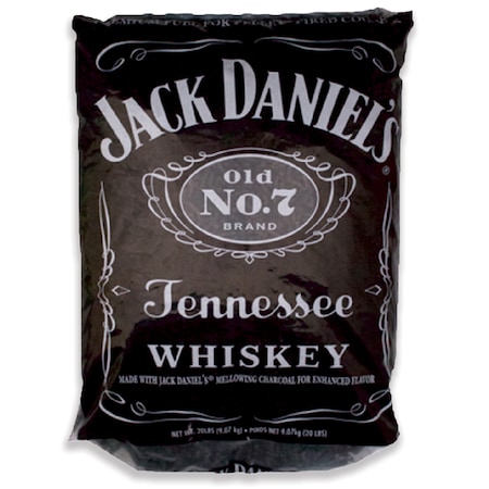 Jack Daniels Jack Daniel's B&B Charcoal Hardwood Pellets All Natural Whiskey 20 lb 00368
